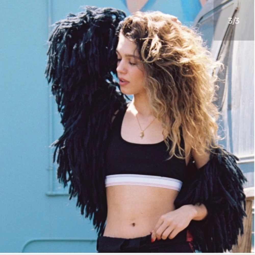 Lovers + Drifters Shag Crop Jacket